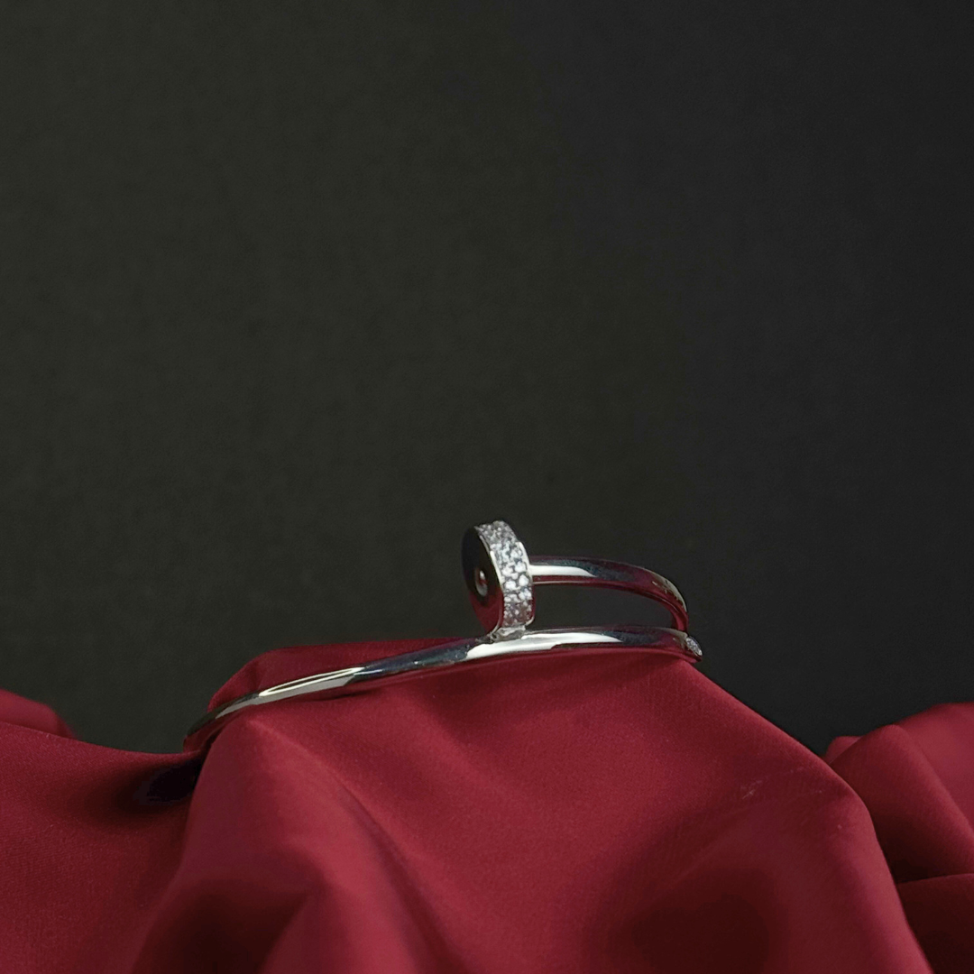 Ira Silver Cuff – Sleek & Sculpted Strength Jewelry