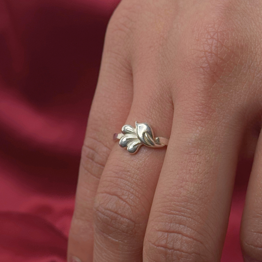 Whisperbird – Bird-Inspired Statement Ring in 92.5 Sterling Silver